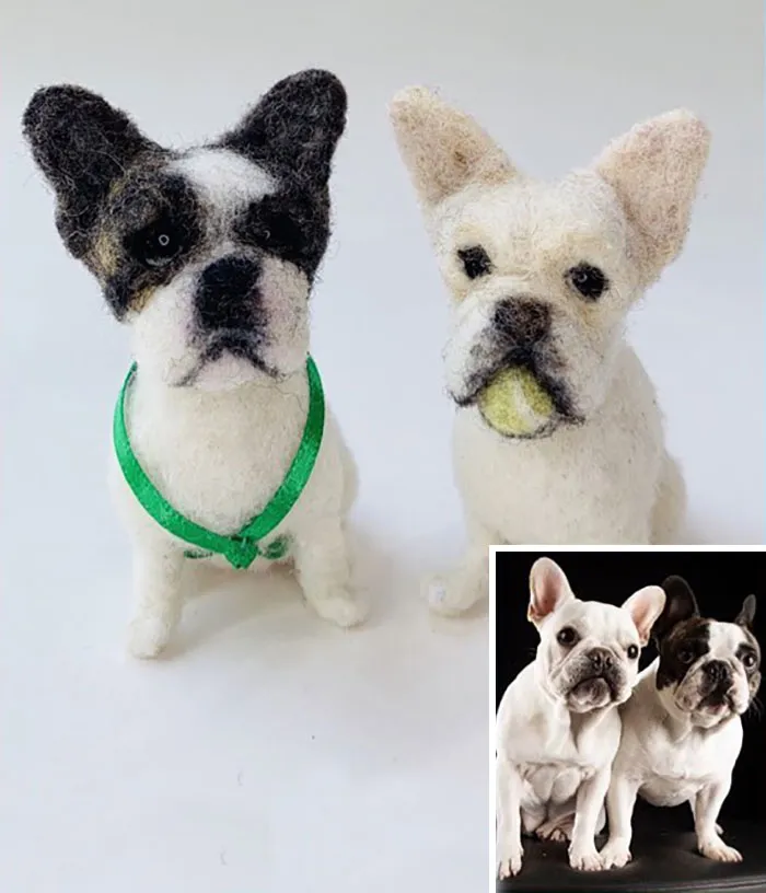 Artist Creates Felted Versions Of People's Pets And The Waitlist Is Already 3 Months Long (98 Pics) 