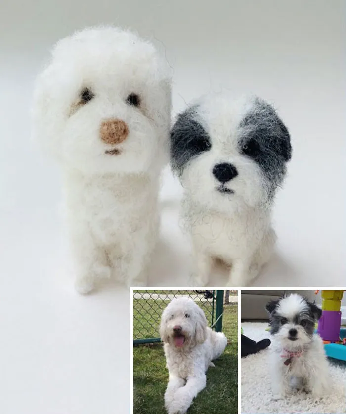 Artist Creates Felted Versions Of People's Pets And The Waitlist Is Already 3 Months Long (98 Pics) 