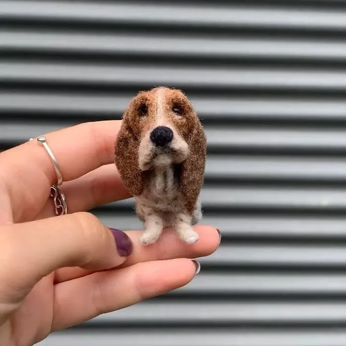 Artist Creates Felted Versions Of People's Pets And The Waitlist Is Already 3 Months Long (98 Pics) 
