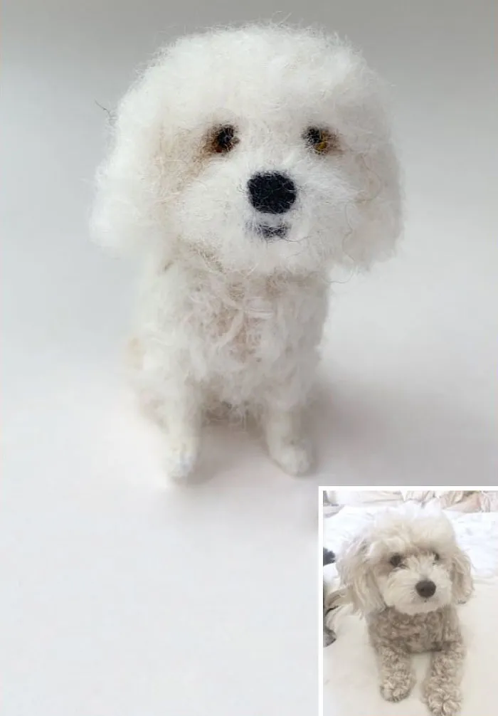 Artist Creates Felted Versions Of People's Pets And The Waitlist Is Already 3 Months Long (98 Pics) 