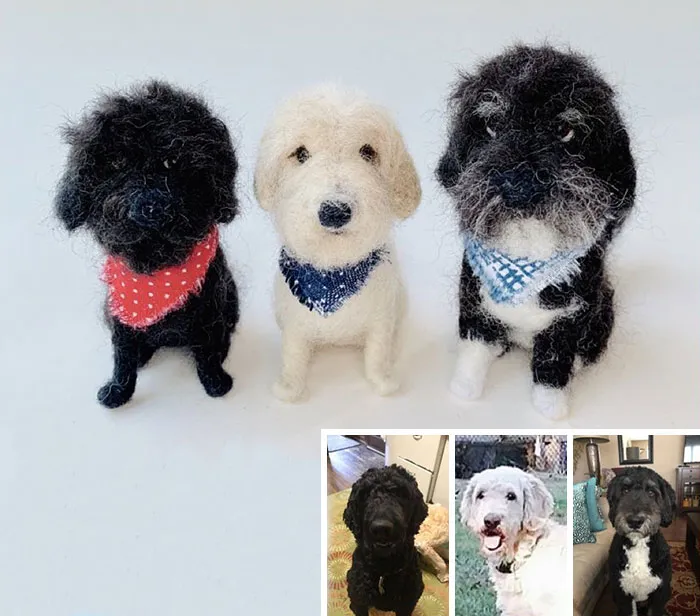 Artist Creates Felted Versions Of People's Pets And The Waitlist Is Already 3 Months Long (98 Pics) 