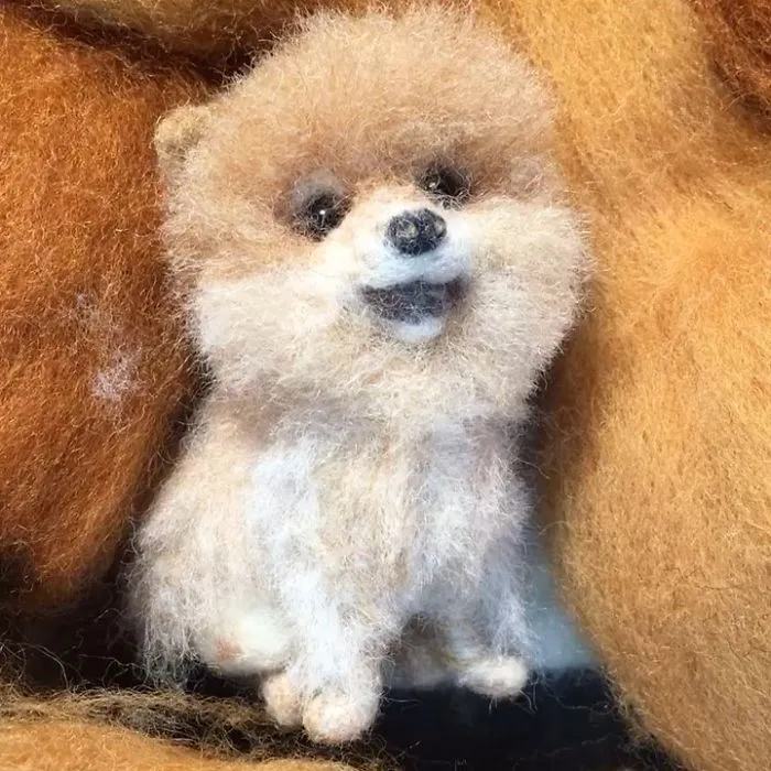 Artist Creates Felted Versions Of People's Pets And The Waitlist Is Already 3 Months Long (98 Pics) 