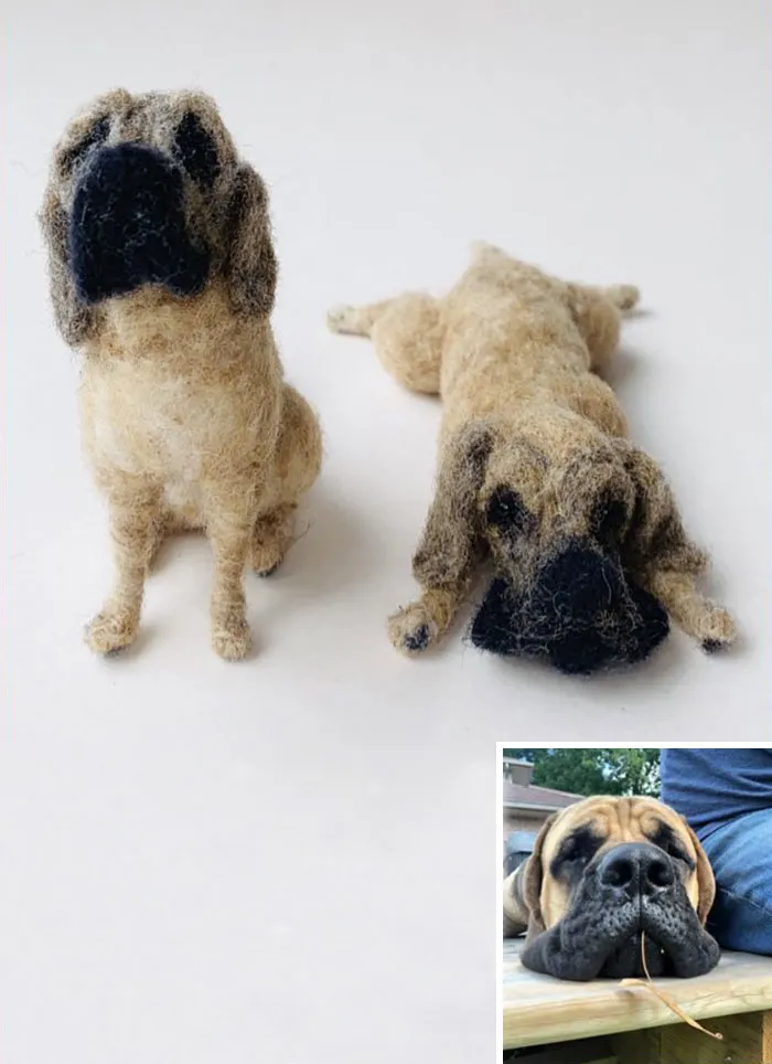 Artist Creates Felted Versions Of People's Pets And The Waitlist Is Already 3 Months Long (98 Pics) 
