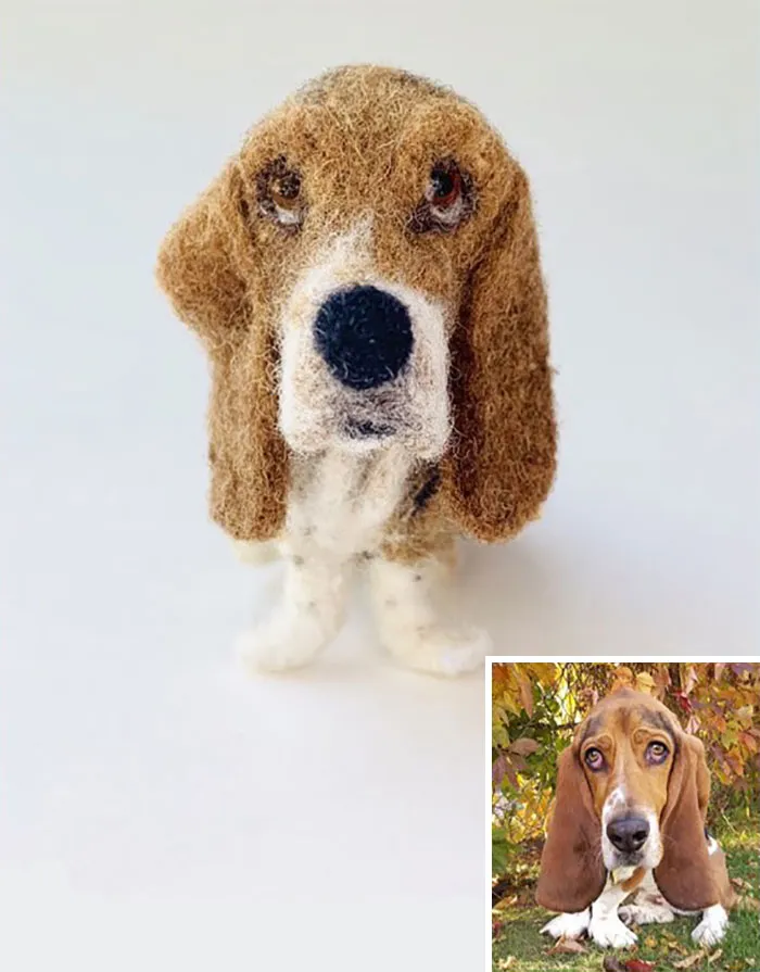 Artist Creates Felted Versions Of People's Pets And The Waitlist Is Already 3 Months Long (98 Pics) 