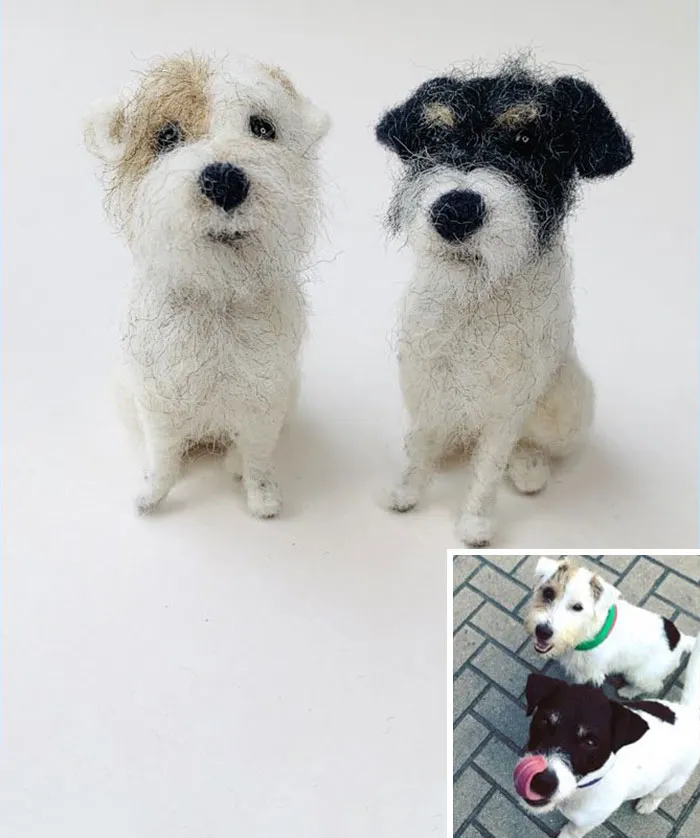 Artist Creates Felted Versions Of People's Pets And The Waitlist Is Already 3 Months Long (98 Pics) 