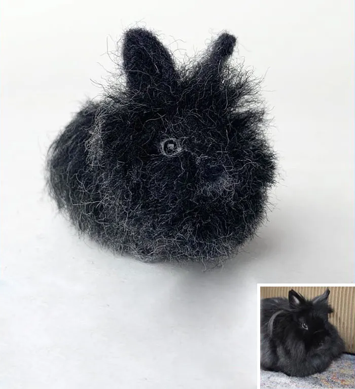 Artist Creates Felted Versions Of People's Pets And The Waitlist Is Already 3 Months Long (98 Pics) 