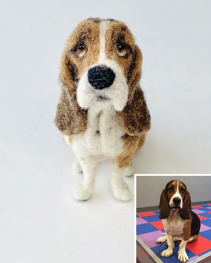 Artist Creates Felted Versions Of People's Pets And The Waitlist Is Already 3 Months Long (98 Pics) 
