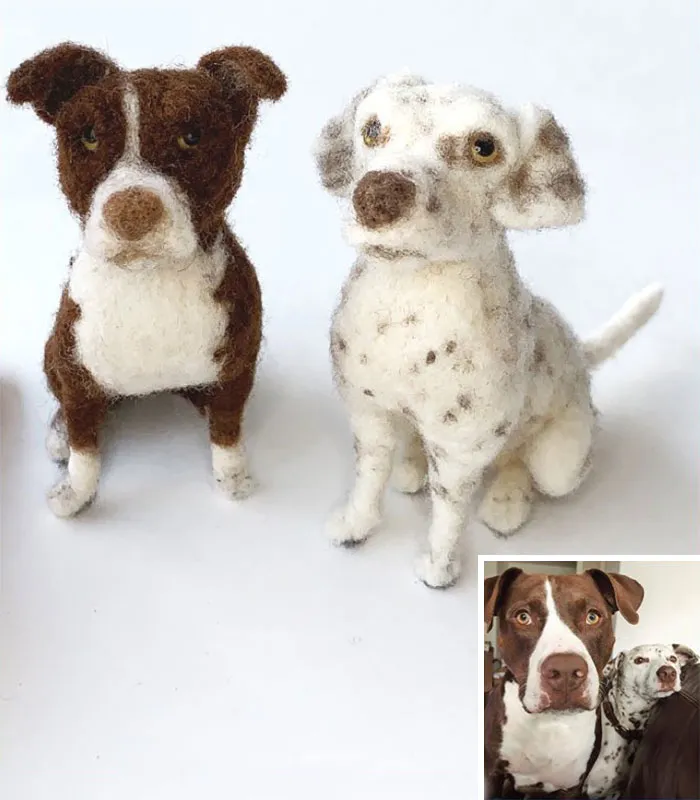 Artist Creates Felted Versions Of People's Pets And The Waitlist Is Already 3 Months Long (98 Pics) 