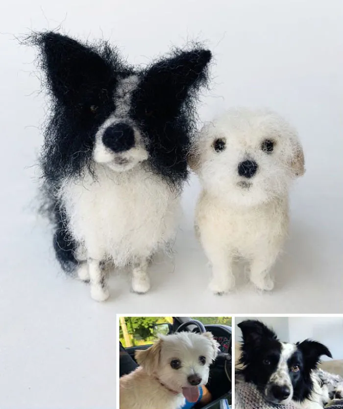 Artist Creates Felted Versions Of People's Pets And The Waitlist Is Already 3 Months Long (98 Pics) 