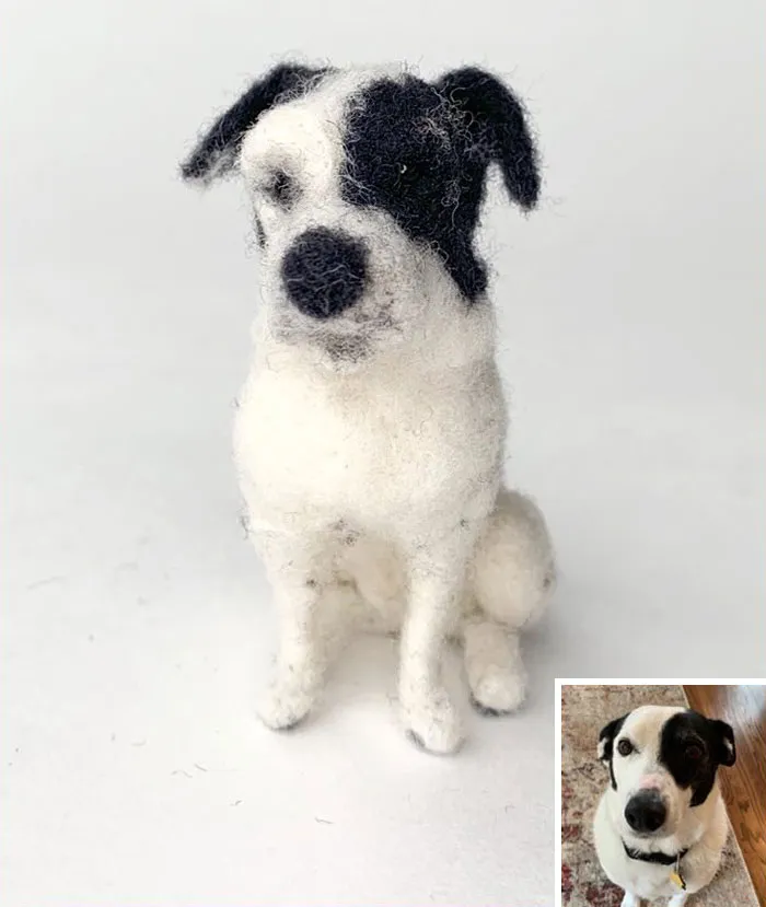 Artist Creates Felted Versions Of People's Pets And The Waitlist Is Already 3 Months Long (98 Pics) 
