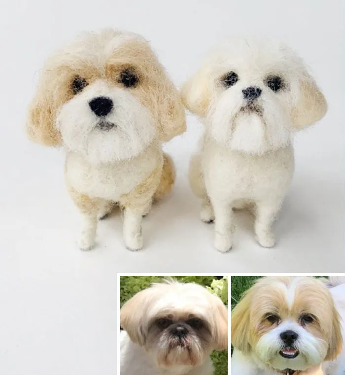 Artist Creates Felted Versions Of People's Pets And The Waitlist Is Already 3 Months Long (98 Pics) 