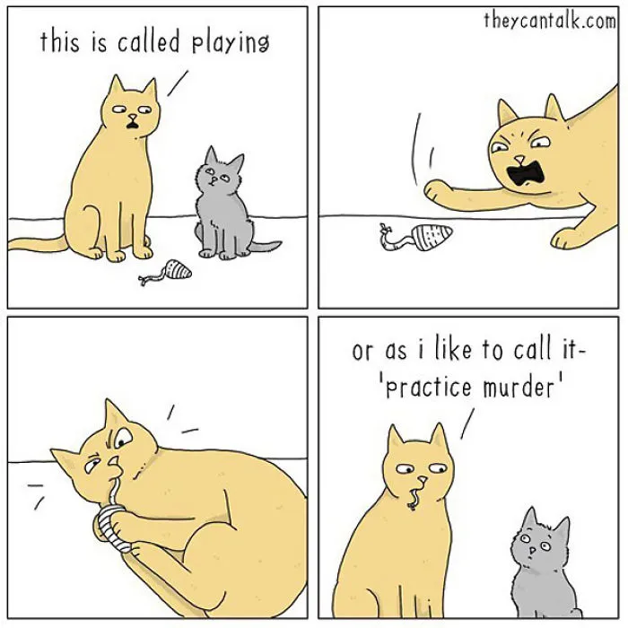40 Comics Reveal What Animals Would Say If They Could Talk (New Pics)