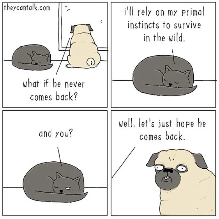 40 Comics Reveal What Animals Would Say If They Could Talk (New Pics)