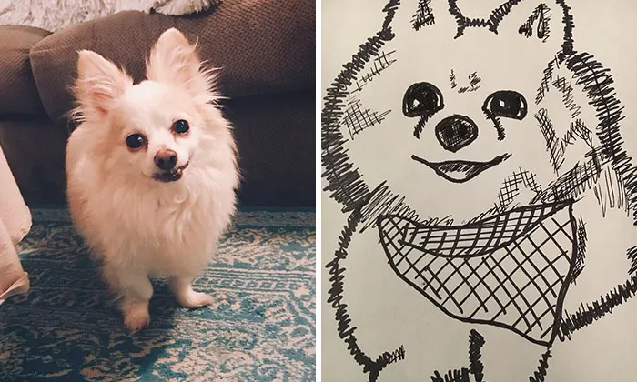 Humane Society Promises To Make A Bad Original Drawing Of Your Pet For A $15 Donation And Here's The Results (35 Pics)