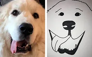 Humane Society Promises To Make A Bad Original Drawing Of Your Pet For A $15 Donation And Here's The Results (35 Pics)