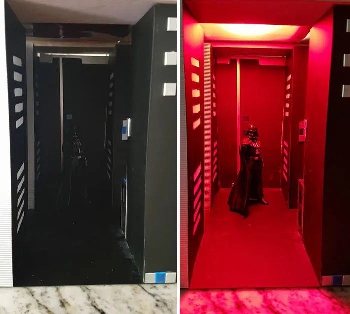 Star Wars Themed Hallway Is Complete
