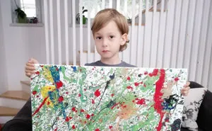29 Paintings By My 5-Year-Old Son With Autism