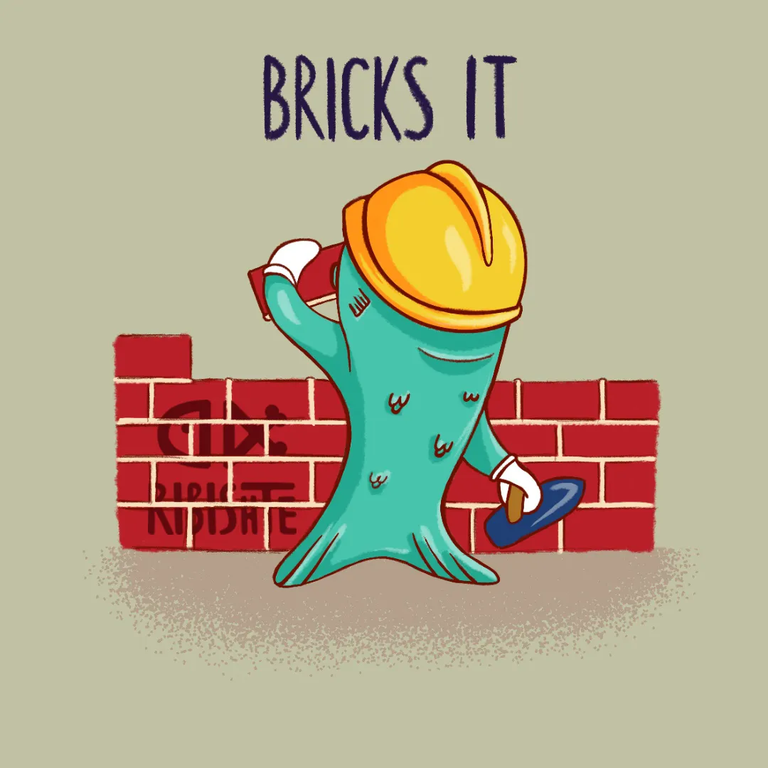 A Fish Story On Building Walls