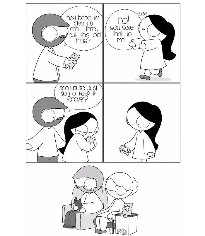 Girlfriend Secretly Illustrates Everyday Life With Her Boyfriend, He Uploads Comics Online And They Go Viral (30 New Pics)