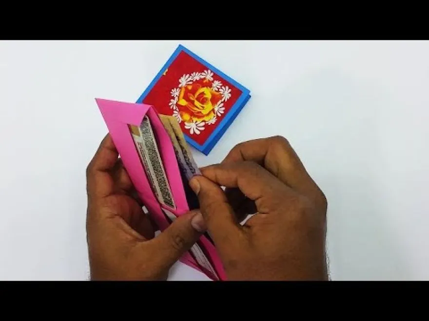 Very Easy To Make Paper Purse Origami