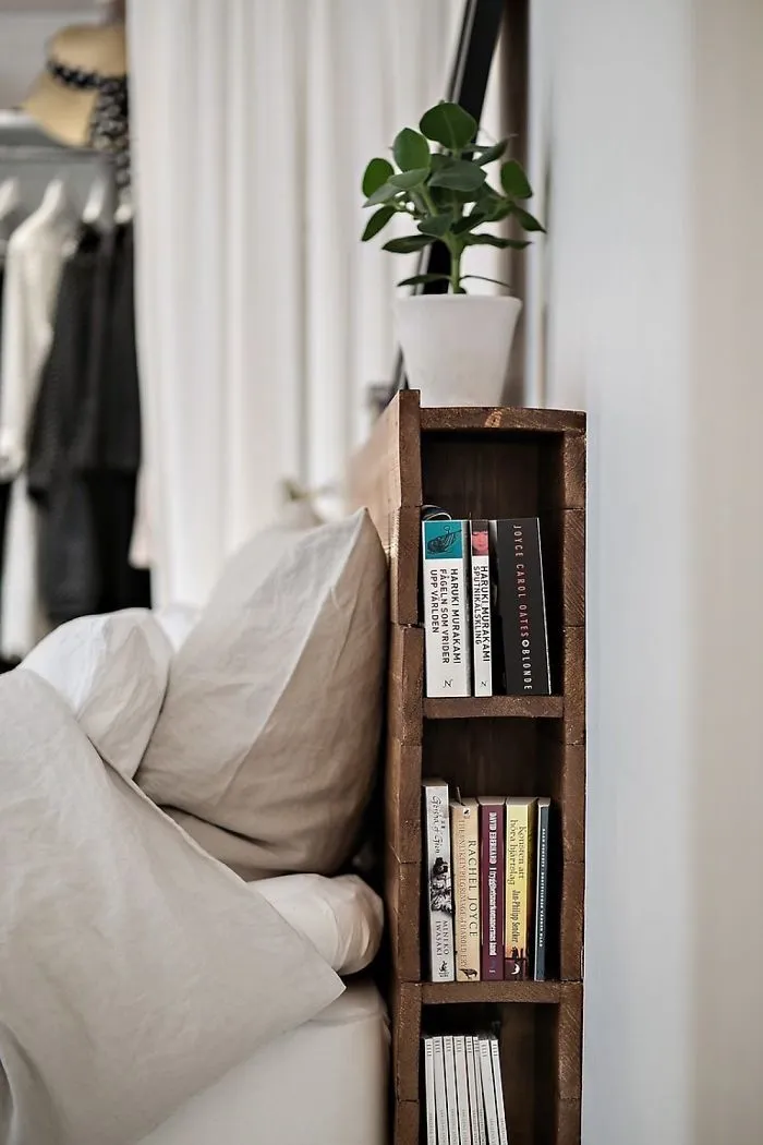 Headboard With Shelves