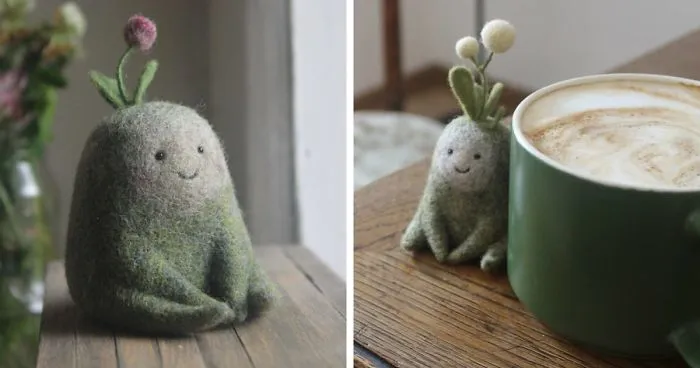 Esta artista dramática recibió un paquete de lana como regalo, y se convirtió en diseñadora de juguetes (35 fotos)