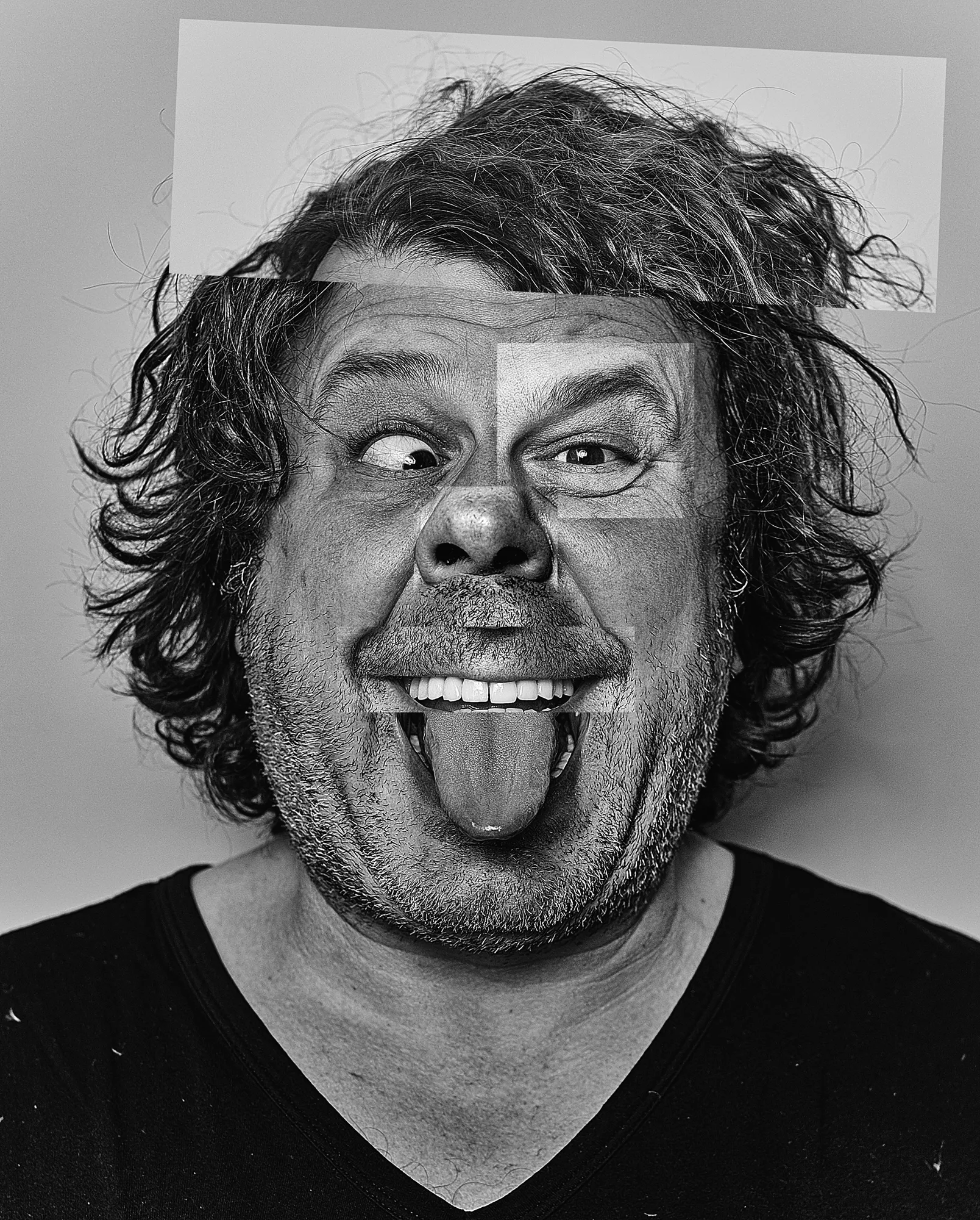 Face/Fake? My New Work Combining Family, Couples And Individuals Into A Single Entity.