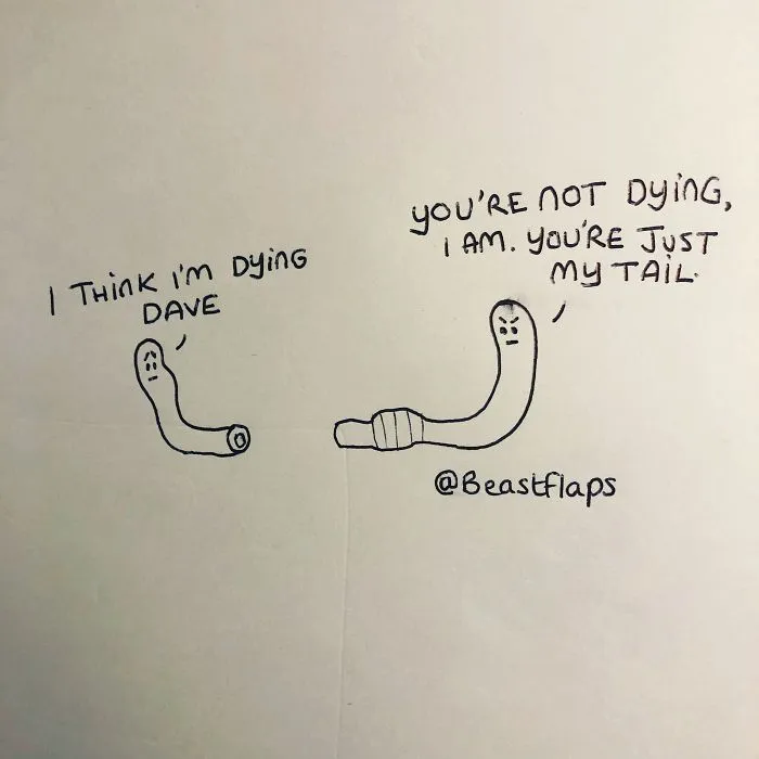 20 Divertidos dibujos hechos por un artista durante reuniones de trabajo en las que no necesitaba estar