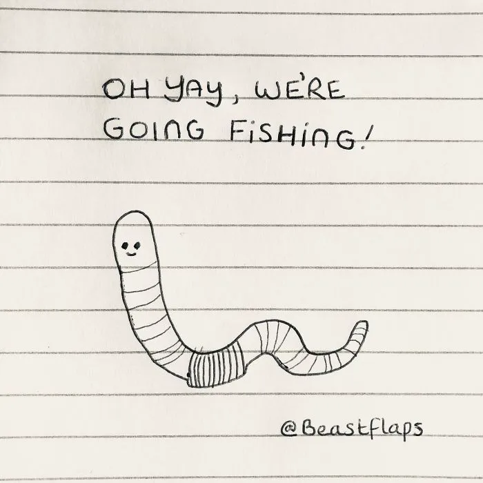 24 Funny Doodles This Artist Drew During Meetings They Didn't Need To Be At
