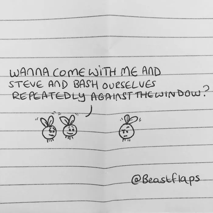 24 Funny Doodles This Artist Drew During Meetings They Didn't Need To Be At