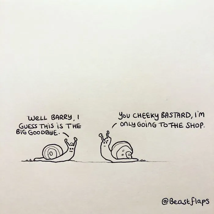 24 Funny Doodles This Artist Drew During Meetings They Didn't Need To Be At