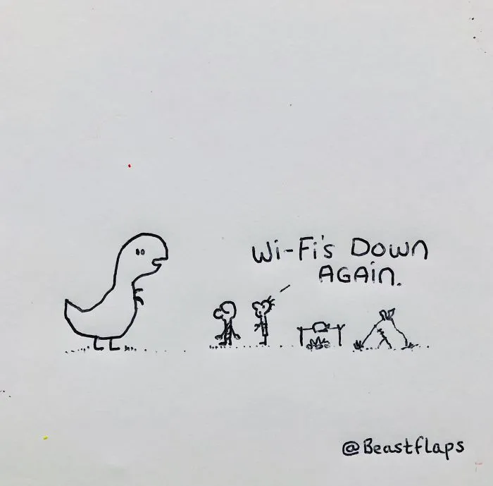 24 Funny Doodles This Artist Drew During Meetings They Didn't Need To Be At