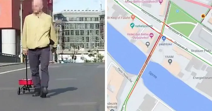 Man Creates 'Traffic Jams' On Google Maps By Wheeling 99 Smartphones In A Wagon