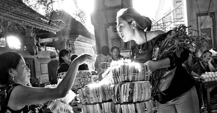 I Photographed Ubud's Market In The Morning