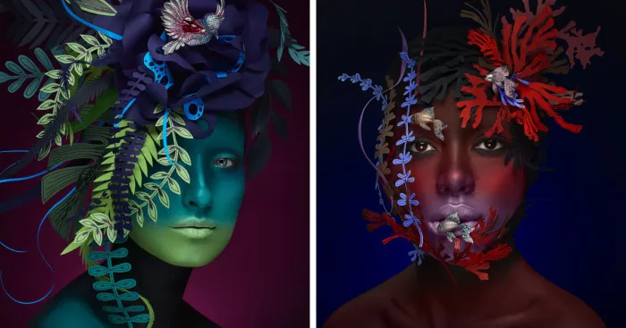 We Were Inspired By The Beauty Of Nature To Create Artistic Promo Campaign For A Jewelry Brand