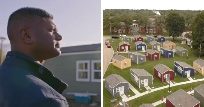 This Tiny Home Community Gives Homeless Veterans A Chance
