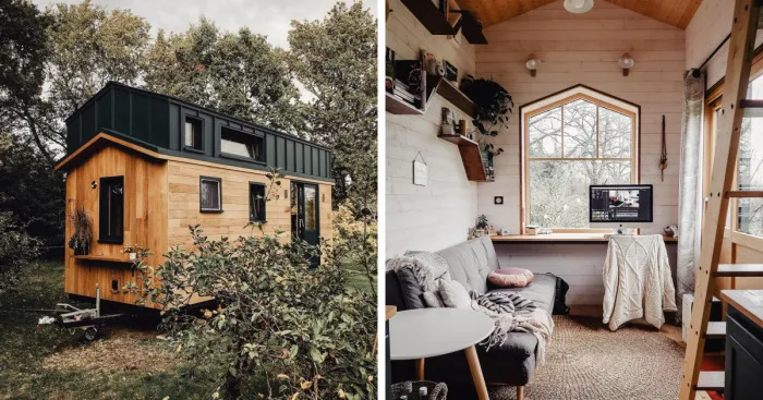 French Couple Built Their Tiny Minimalistic Dream House