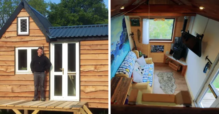 17-Year-Old Builds Tiny House For Under $8k
