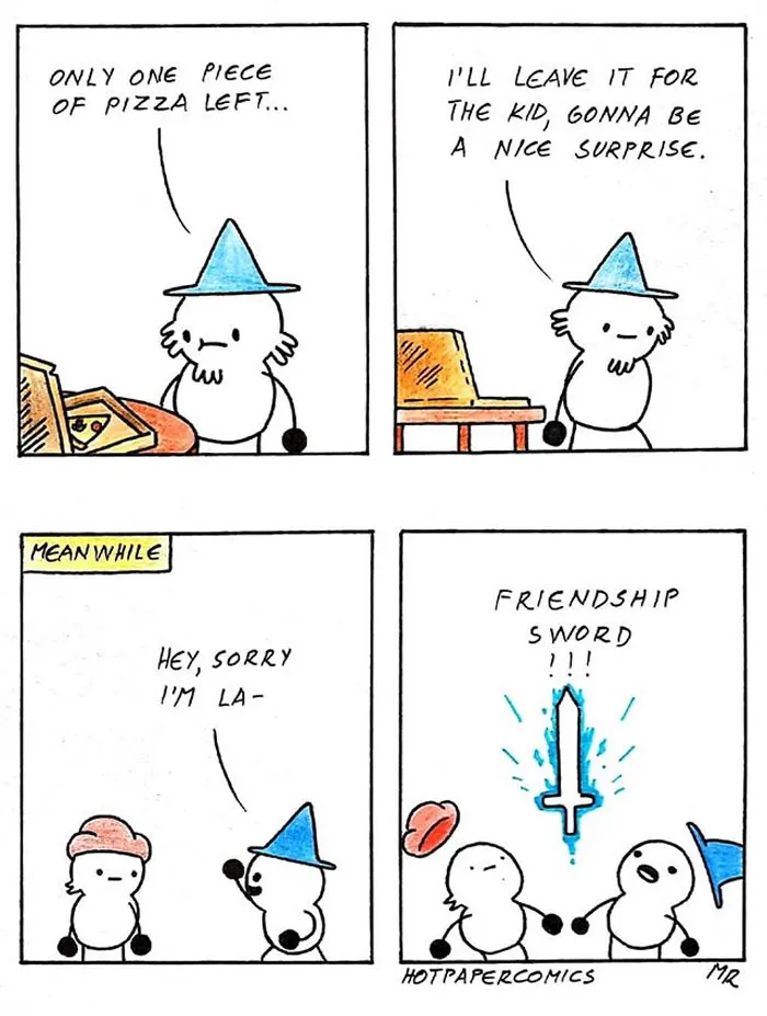 19 Wholesome Comics About A Mage Who’s All About Friendship