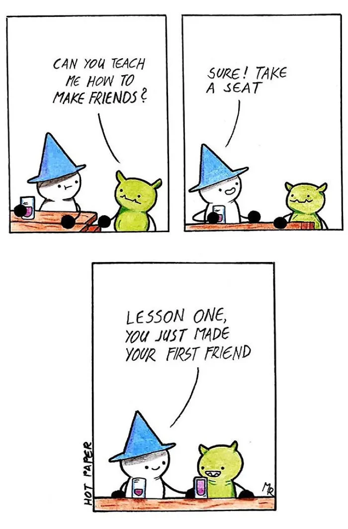 19 Wholesome Comics About A Mage Who’s All About Friendship