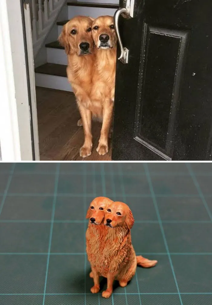 Japanese Artist Turns Hilarious Animal Moments Into Sculptures, And The Result Makes Them Even Funnier (30 Pics)