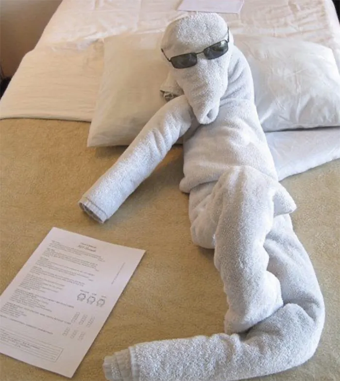 30 Times People Had The Best Towel-Folding Experiences In Hotels