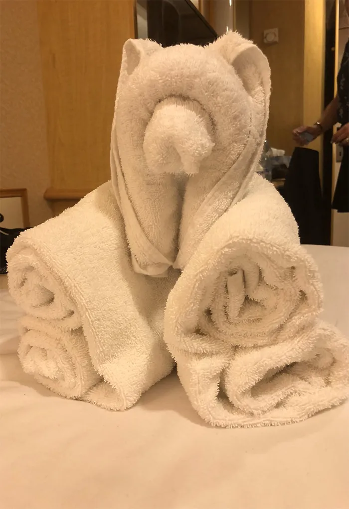 30 Times People Had The Best Towel-Folding Experiences In Hotels
