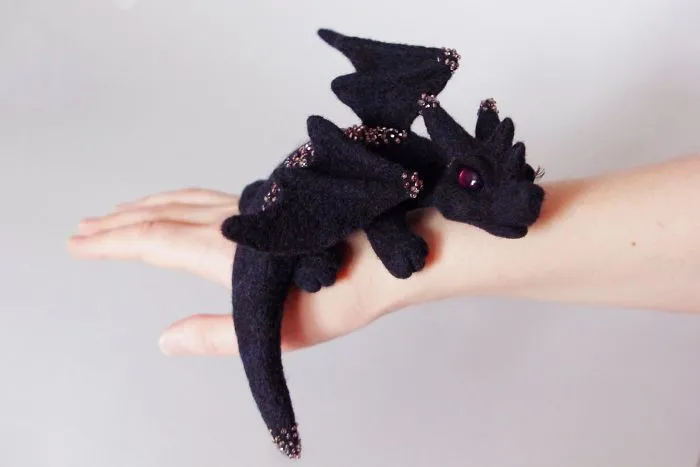 Ukrainian Artist Creates Felted Dragons To Make Your Home Cosy (15 Pics)