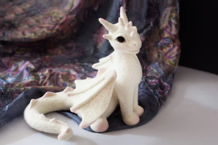 Ukrainian Artist Creates Felted Dragons To Make Your Home Cosy (15 Pics)