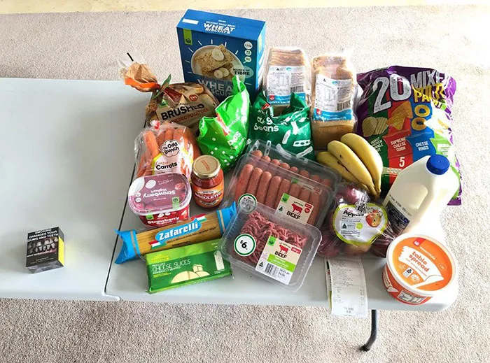 This Is How Much Food You Can Get For The Cost Of A Pack Of Cigarettes In Australia