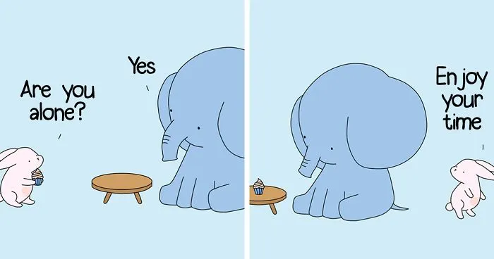 My 47 Comics Show How People Around Me Express Their Love Every Day