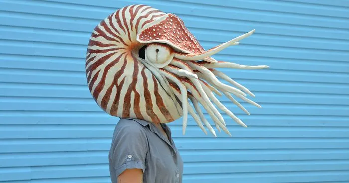 Artist Creates Realistic Animal Masks And Poses With Them In Ordinary Urban Areas