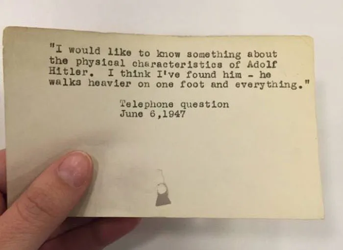 30 Of The Quirkiest Inquiries The New York Public Libary Had Received From The 1940s To The 1980s