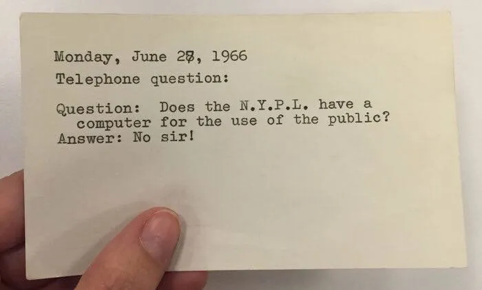 30 Of The Quirkiest Inquiries The New York Public Libary Had Received From The 1940s To The 1980s